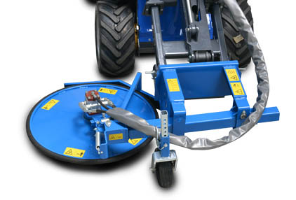 Multione-inter-row-mower-for mini loader