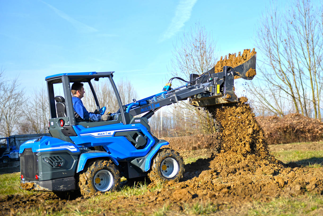 Multipurpose bucket for mini loader MultiOne 3