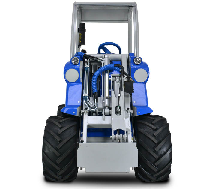 Compact Articulated Mini Loader front