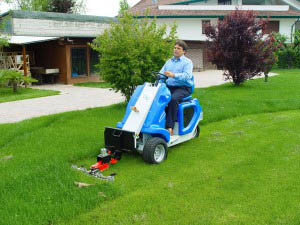 MultiOne mini loader 1 series with sickle bar mower