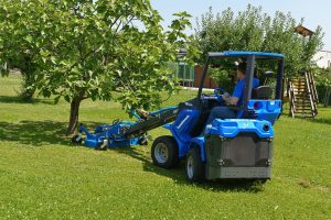 MultiOne mini loader 6 series with lawn mower 1