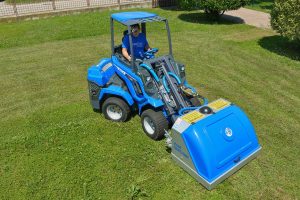 MultiOne mini loader 6 series with tornado lawn mower 1