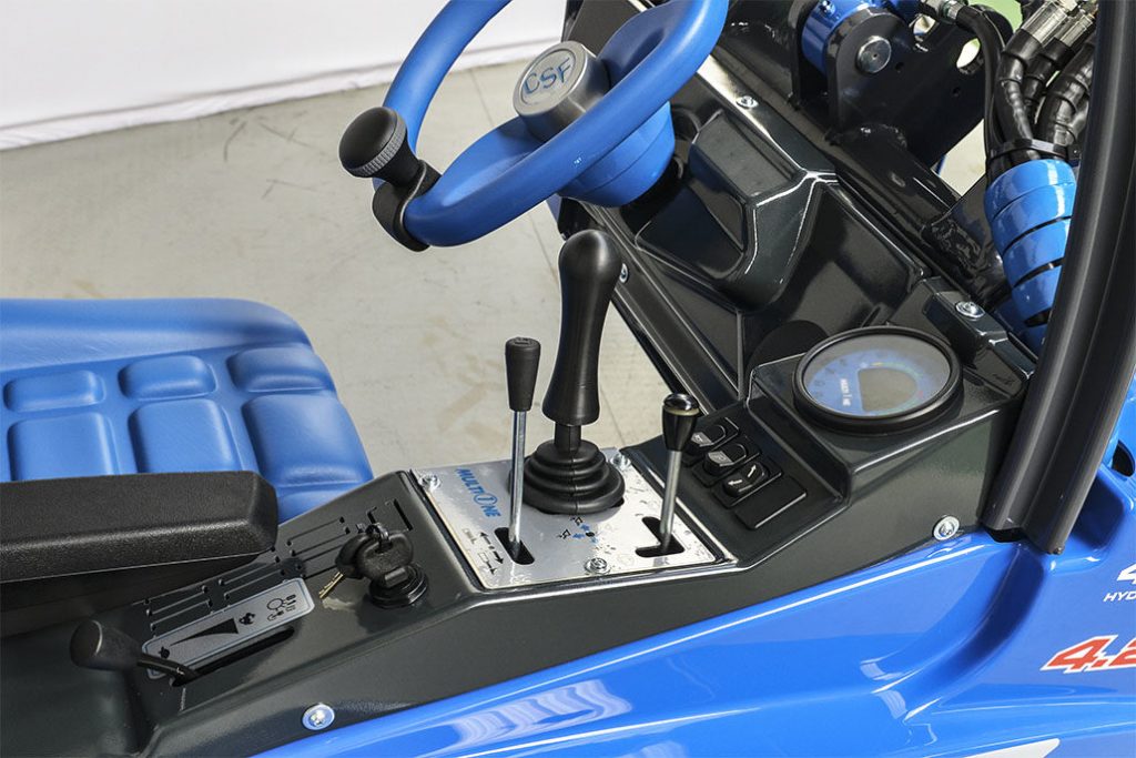 Neue Serie, neue Rückengewichte und Joystick-Option - Multione