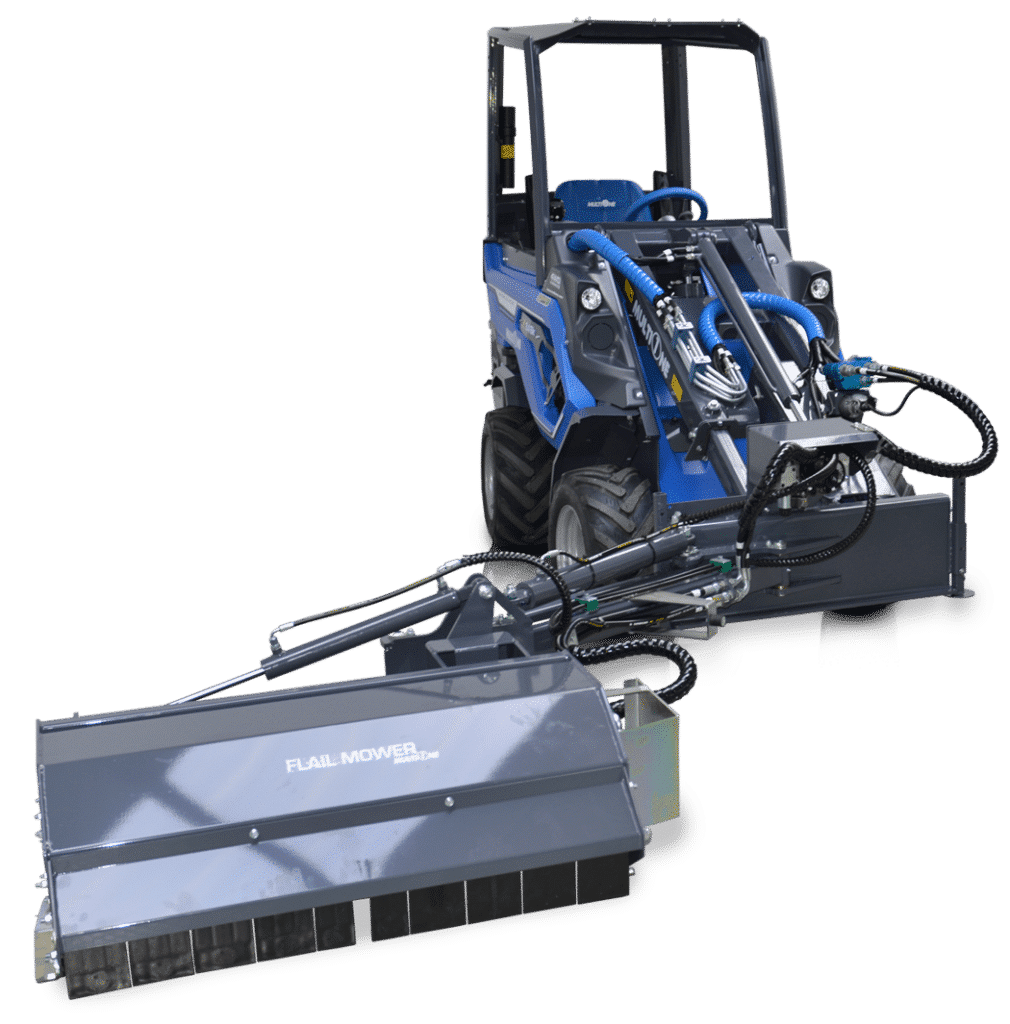 Trincia con spostamento laterale / Flail mower with side 